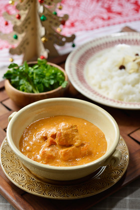 バター好きの♪本格バターチキンカレー