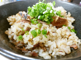 さんまの蒲焼き炊き込みご飯