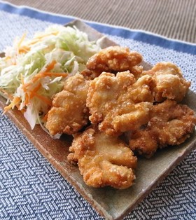 鶏むね肉のサクサク唐揚げ