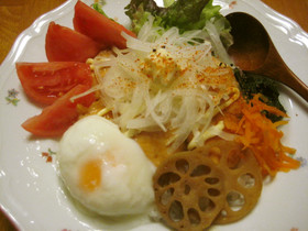 鶏むね肉の焼き鳥丼　+マヨ