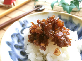 カラダご飯✿牛肉の酢生姜しぐれ煮