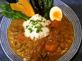 本格チキンカレー時短 ルーから手作り！