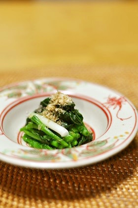 ほんのり甘い❤春の味❤アズキ菜のおひたし