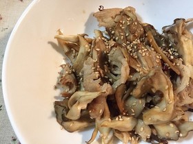 簡単なおかず☆豚と舞茸のカキ油炒め