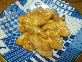 鶏ささみのマヨポン照り焼き