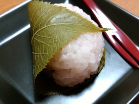 春！レンジで簡単 道明寺 (関西風桜餅)