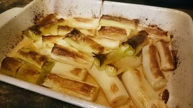 冬ねぎの塩焼き、甘くてトロトロ♪