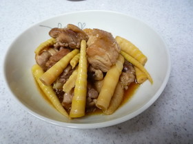 ♡◎鶏もも肉と細竹のこってり煮