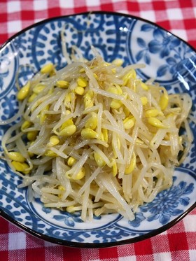 レンジで3分！豆もやしのナムル