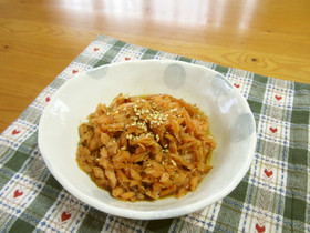 朝ご飯やお弁当に♪鮭の甘辛煮