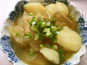 簡単♪じゃが芋と玉ねぎ 油揚げの和風煮！