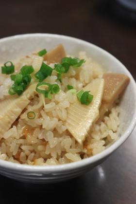 春の味！たけのこご飯♪