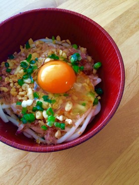 早い&簡単‼︎釜玉ぶっかけうどん☆