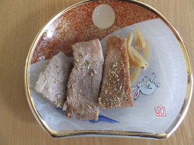 簡単おつまみ！まぐろすき身の生姜煮