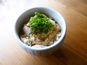 塩焼きブリの混ぜご飯♪