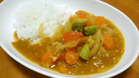 アボカドとトマトのヘルシー野菜カレー♪