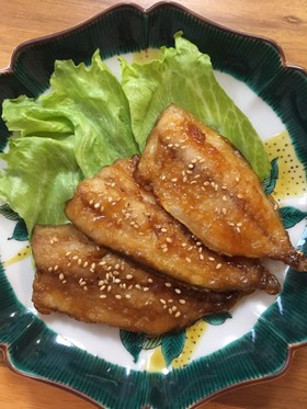 タレに隠し味♡鯵の蒲焼き