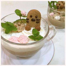 もぐらくんのカフェオーレゼリー