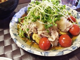 万能♪らくらく調味料で「夏野菜のソテー」