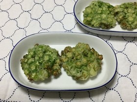 きざみオクラの☆かき揚げ