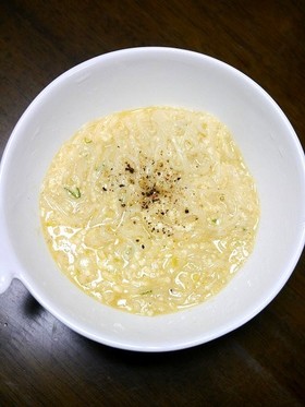 からだにやさしい！素麺豆腐カルボナーラ