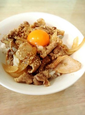 超簡単　５分でできる　スタミナ丼