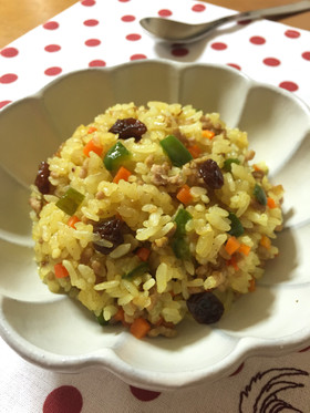 懐かしドライカレー（カレー炒飯）