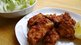 ウマウマ！鶏ムネ肉の醤油麹からあげ