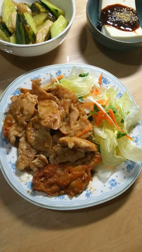 時短　さっと美味しい♪しょうが焼き