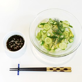 夏のスタミナ麺！簡単アボカド素麺