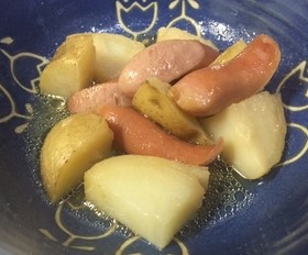 家の食材で簡単に☆じゃがいもの和風お惣菜