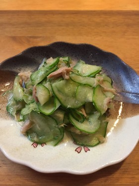 すぐできる♡きゅうりとツナの酢の物