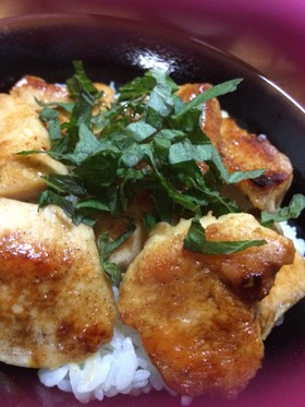 うまっっ!!鶏むね肉のレモンだれ丼