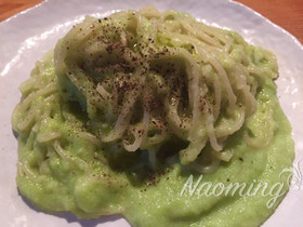 ブロッコリーの茎のパスタ❤️マクロビご飯