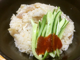 俺流！ミミガーの炊き込み飯