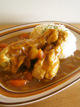 ホロッホロ＊鶏手羽元のシンプルカレー