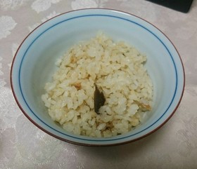 へしこと生姜のだし炊きご飯☆