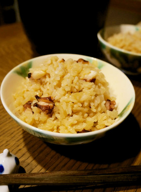 STAUBで！シンプルなタコ飯