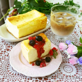 口溶けなめらか濃厚♡NYチーズケーキ