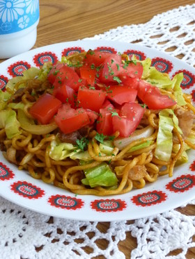 ✣インディアントマト焼きそば✣