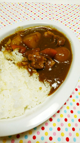 隠し味で簡単♪コクのある♡カレーライス♡