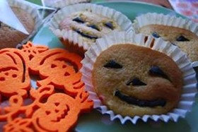 ハロウィンにかぼちゃのしっとりケーキ