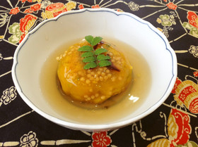 あんかけかぼちゃ饅頭