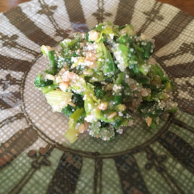 セロリの葉と明太子の菜飯ふりかけ