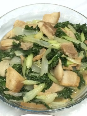 豚バラ肉の白菜炒め