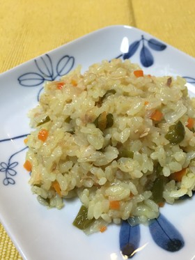 超簡単♪カレーツナ炊き込みご飯