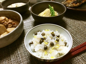 むかごご飯　秋の風物詩 ほっこり炊き込み