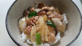 旨い！鶏肉と白菜のゴマラー油炒め