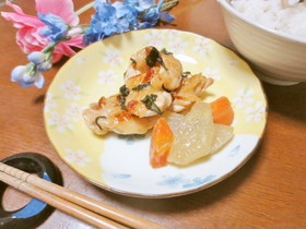 簡単☆柚子こしょう味の焼きとり風