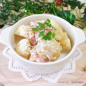 ♥ベーコンとお芋のあったかクリーム煮♥